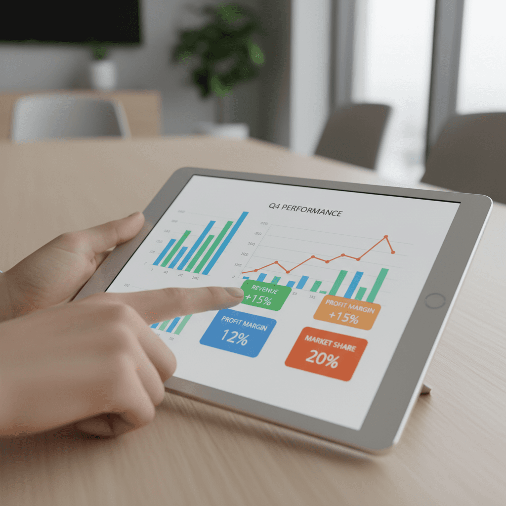 Financial visibility dashboards